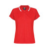 Bulimba Womens Polos White Red